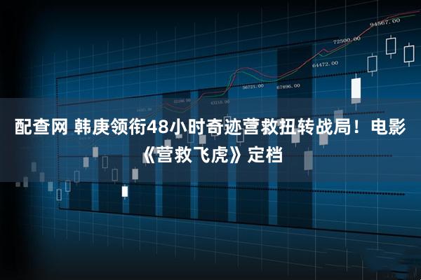 配查网 韩庚领衔48小时奇迹营救扭转战局！电影《营救飞虎》定档