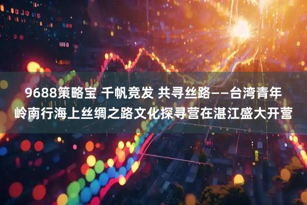 9688策略宝 千帆竞发 共寻丝路——台湾青年岭南行海上丝绸之路文化探寻营在湛江盛大开营